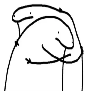🤛 emoji Stickman @ManasTheKing Telegram sticker 23 of 90
