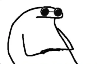 😎 emoji Stickman @ManasTheKing Telegram sticker 17 of 102