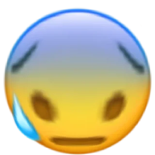😰 emoji Emojis @ManasTheKing Telegram sticker 14 of 68