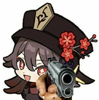 🔫 emoji Mei Misaki's pack by @Makima_UltraXBot 1 Telegram sticker 5 of 120