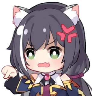 😾 emoji Mei Misaki's pack by @Makima_UltraXBot 1 Telegram sticker 18 of 120