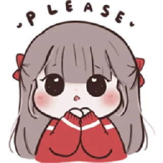 Sticker from Chubby Baby Girl | @cutestickers4you