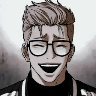 😆 emoji Lookism by @DEVOID_07 Telegram sticker 14 of 38