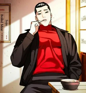 🗿 emoji Lookism by @DEVOID_07 Telegram sticker 21 of 38