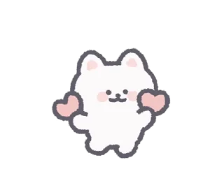 Sticker from ₍ 𐌑iᥒi 𑀥᧐ggiᥱ ₎ ˚₊· ♡ @mewsticks