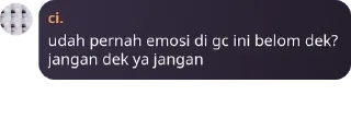 Sticker from Cari Teman Pacar pack by @QuotLyBot