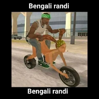 Sticker from B E N G A L I