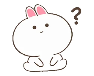 ❔ emoji @stickers_gifs_store❤️@ItzMe_Cutuu — @stckrRobot Telegram sticker 23 of 48