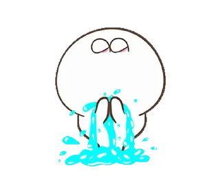 😭 emoji @stickers_gifs_store❤️@ItzMe_Cutuu — @stckrRobot Telegram sticker 12 of 48