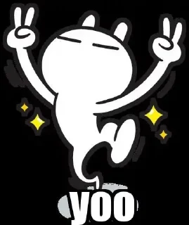 ✌️ emoji 『@stickers_gifs_store』❤️@ItzMe_Cutuu — @stckrRobot Telegram sticker 11 of 120