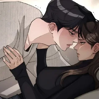 🪨 emoji Manhwa love 3 @Manhwa1O @Hanim1O Telegram sticker 13 of 81