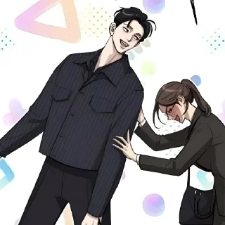 🪨 emoji Manhwa love 3 @Manhwa1O @Hanim1O Telegram sticker 22 of 81