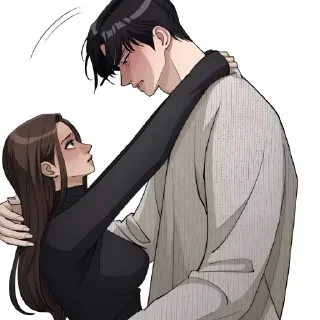 🪨 emoji Manhwa love 3 @Manhwa1O @Hanim1O Telegram sticker 8 of 81