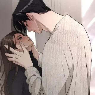 🪨 emoji Manhwa love 3 @Manhwa1O @Hanim1O Telegram sticker 10 of 81