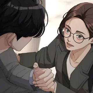 🪨 emoji Manhwa love 3 @Manhwa1O @Hanim1O Telegram sticker 4 of 81