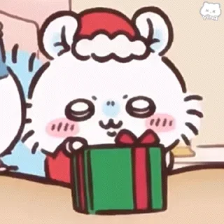 Sticker from chiikawa christmas @stickieri