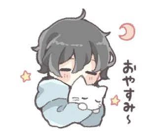 Sticker from Hairy boy @deazzle