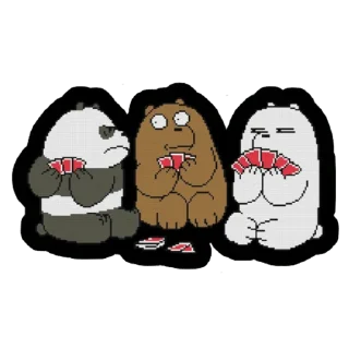 😀 emoji we bare bears Telegram sticker 18 of 30