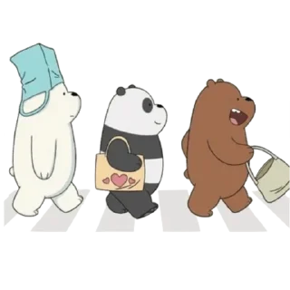 😀 emoji we bare bears Telegram sticker 12 of 30