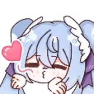 ❤️ emoji 可爱asoul Telegram sticker 3 of 88