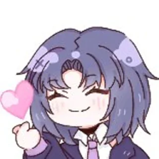❤️ emoji 可爱asoul Telegram sticker 5 of 88