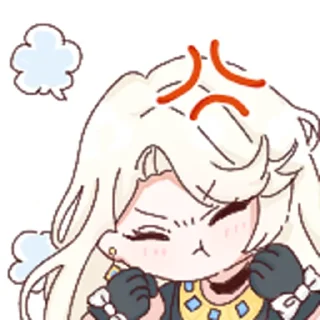 😤 emoji 可爱asoul Telegram sticker 10 of 88