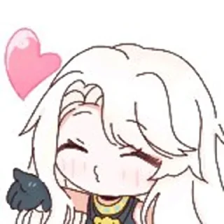 ❤️ emoji 可爱asoul Telegram sticker 4 of 88