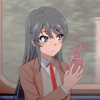 🐇 emoji sakurajima mai Telegram sticker 12 of 65