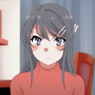 🐇 emoji sakurajima mai Telegram sticker 22 of 65