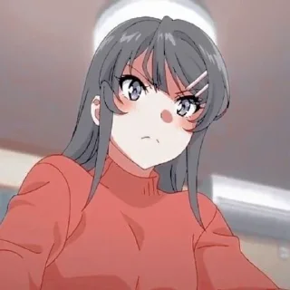 🐇 emoji sakurajima mai Telegram sticker 21 of 65