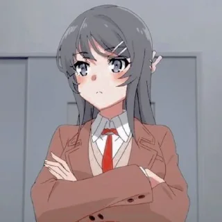 🐇 emoji sakurajima mai Telegram sticker 10 of 65