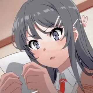 🐇 emoji sakurajima mai Telegram sticker 17 of 65