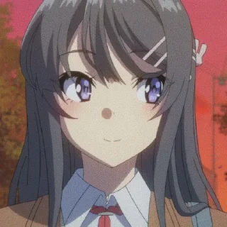 Sticker from Sakurajima mai