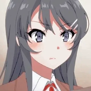 🐇 emoji sakurajima mai Telegram sticker 14 of 65