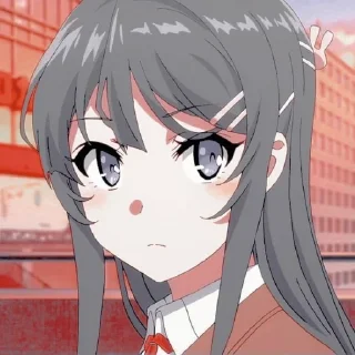 🐇 emoji sakurajima mai Telegram sticker 2 of 65