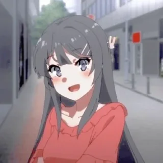 🐇 emoji sakurajima mai Telegram sticker 23 of 65