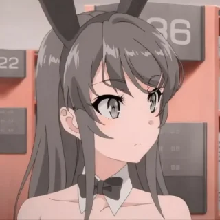 Sticker from -mai sakurajima