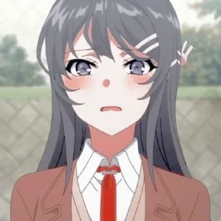 🐇 emoji sakurajima mai Telegram sticker 7 of 65