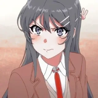 🐇 emoji sakurajima mai Telegram sticker 9 of 65