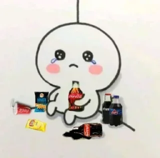 🤕 emoji Srishti's sticker pack (@Shinobu_robot) Telegram sticker 17 of 25