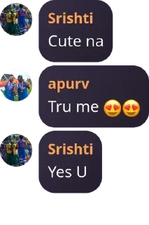 😍 emoji Srishti's sticker pack (@Shinobu_robot) Telegram sticker 22 of 25