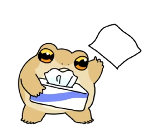 ⭐ emoji 享受春天的青蛙 @kal_pc Telegram sticker 16 of 24