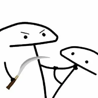😀 emoji stickman Telegram sticker 8 of 30