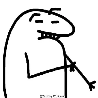 Sticker from stickman