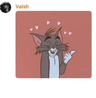 ❤️ emoji Tom Telegram sticker 15 of 20