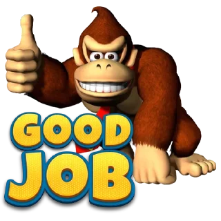 Sticker from Donkey Kong Inu