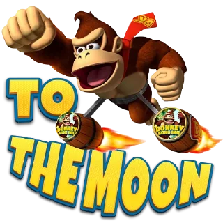 Sticker from Donkey Kong Inu
