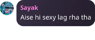 Sticker from Ayush's sticker kang pack
