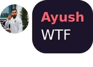 Sticker from Ayush's