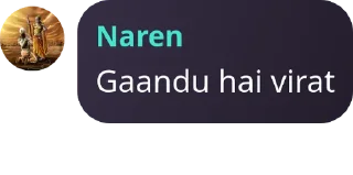 Sticker from Ayush's sticker kang pack